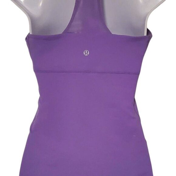LULULEMON ATHLETICA Scoop Neck Concord Grape Size 8 - Picture 2 of 4